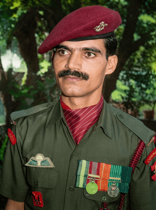 Naik Hem Singh Yadav portrait